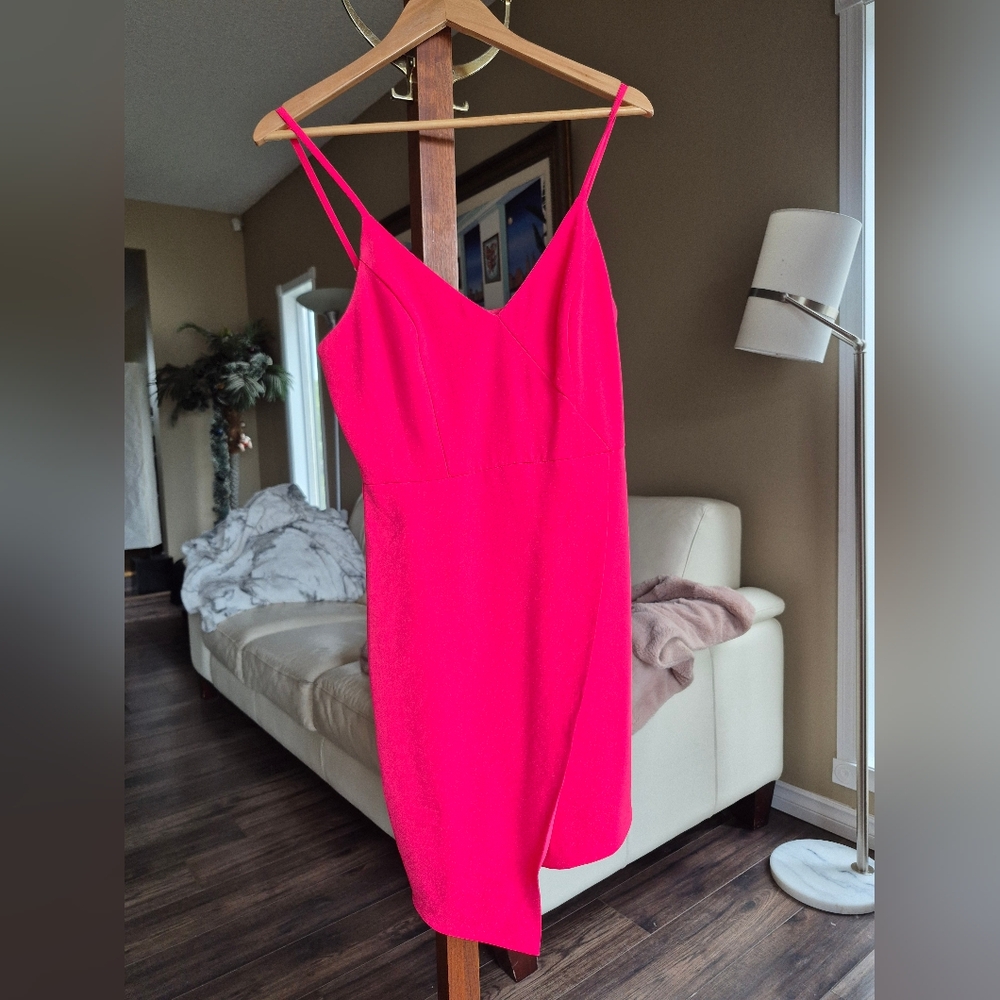 Do+Be Hot Neon Pink Summer Dress